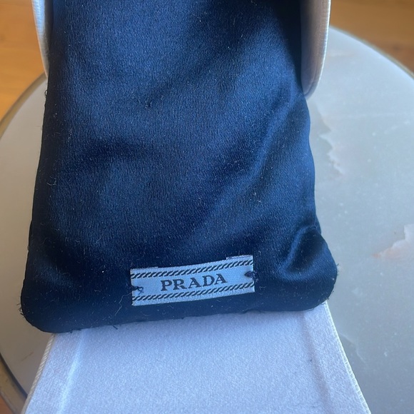 PRADA PR 17WS White Rectangle Sunglasses - Picture 7 of 11